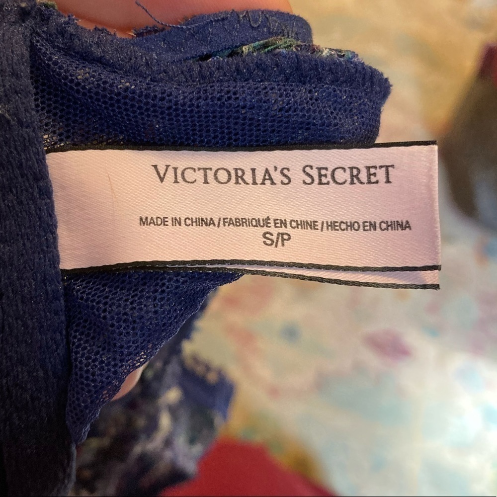 Victoria’s Secret Blue And Purple Bralette Size Small - Picture 8 of 9
